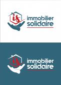 Logo design # 1167143 for Logo for  Immobilier Solidaire    The real estate agency that supports those who need it contest