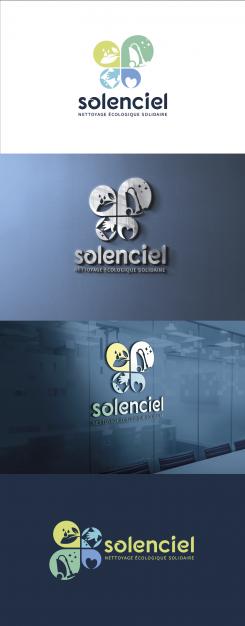 Logo design # 1194457 for Solenciel  ecological and solidarity cleaning contest