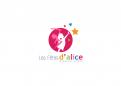 Logo design # 611048 for LES FETES D'ALICE - kids animation :-) contest