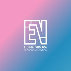 Logo # 1038734 voor Create a new aesthetic logo for Elena Nikora  micro pigmentation specialist wedstrijd