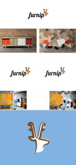 Logo design # 421056 for WANTED: logo for Furnip, a hip web shop in Scandinavian design en modern furniture contest