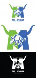 Logo  # 316594 für Logo für Grillseminare/ Grillkompetenz für eine Fleischerei mit bestehendem Logo Wettbewerb