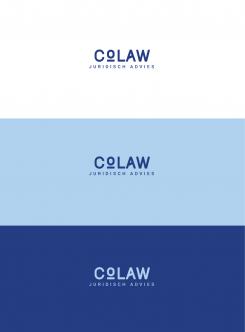 Logo # 567194 voor Ontwerp een origineel, eenvoudig strak logo in blauwtinten voor mijn juridisch adviesbureau CoLaw wedstrijd