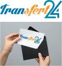 Logo design # 1160342 for creation of a logo for a textile transfer manufacturer TRANSFERT24 contest