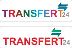 Logo design # 1162152 for creation of a logo for a textile transfer manufacturer TRANSFERT24 contest
