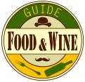 Logo design # 574125 for Logo for online restaurant Guide 'FoodandWine Guide' contest
