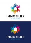 Logo design # 1167969 for Logo for  Immobilier Solidaire    The real estate agency that supports those who need it contest