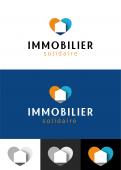 Logo design # 1170194 for Logo for  Immobilier Solidaire    The real estate agency that supports those who need it contest