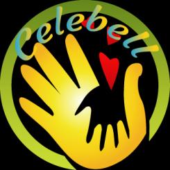 Logo # 1019106 voor Logo voor Celebell  Celebrate Well  Jong en hip bedrijf voor babyshowers en kinderfeesten met een ecologisch randje wedstrijd
