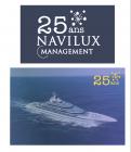 Logo design # 1051967 for 25 th birthday of the shipping company Navilux contest