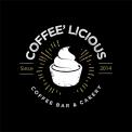 Logo design # 356938 for Logo for Coffee'licious coffee bar & cakeries contest