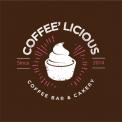 Logo design # 356959 for Logo for Coffee'licious coffee bar & cakeries contest