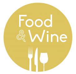 Logo design # 574605 for Logo for online restaurant Guide 'FoodandWine Guide' contest