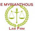 Logo design # 830452 for E Myrianthous Law Firm  contest