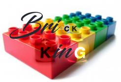 Logo design # 629384 for Logo for my new webshop Brick King contest