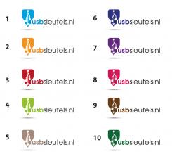 Logo design # 248227 for Logo for usbsleutels.nl contest