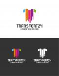 Logo design # 1161466 for creation of a logo for a textile transfer manufacturer TRANSFERT24 contest
