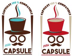 Logo design # 1278875 for Mrs Capsule contest