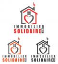 Logo design # 1169933 for Logo for  Immobilier Solidaire    The real estate agency that supports those who need it contest