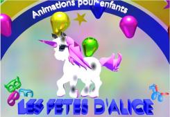 Logo design # 611892 for LES FETES D'ALICE - kids animation :-) contest