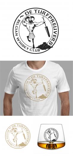 Logo design # 999730 for Logo Illustration for t shirts of Belgian whiskyclub  De Turfpreuvers’ contest