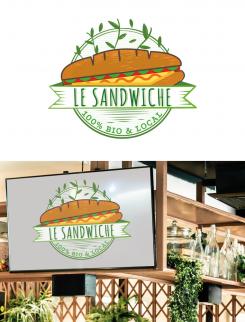 Logo design # 982553 for Logo Sandwicherie bio   local products   zero waste contest