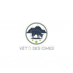 Logo design # 1105135 for Logo for a veterinary practice specialized in large animals in the french Alps contest