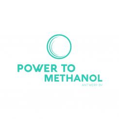 Logo design # 1088297 for Company logo for consortium of 7 players who will be building a  Power to methanol  demonstration plant for their legal entity  Power to Methanol Antwerp BV  contest