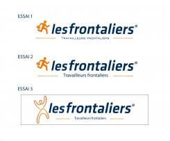 Logo design # 891831 for We want to make the graphic redesign of our logo, lesfrontaliers.lu contest