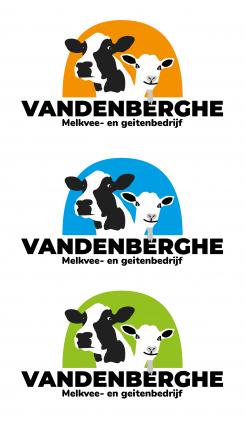 Logo # 1066143 voor Logo voor landbouwbedrijf met melkkoeien en melkgeiten wedstrijd