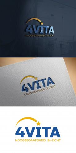 Logo design # 1213050 for 4Vita coaches gifted children  highly intelligent   their parents and schools contest
