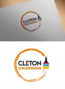 Logo # 1240743 voor Ontwerp een kleurrijke logo voor Cleton Schilderwerken! wedstrijd