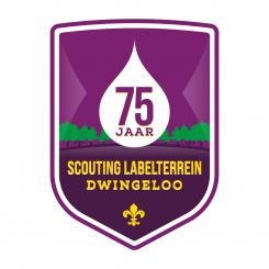 Logo # 1252682 voor Logo 75 jaar bestaan Scouting Labelterrein in Dwingeloo wedstrijd