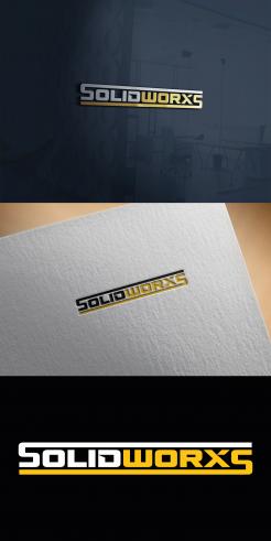 Logo design # 1250308 for Logo for SolidWorxs  brand of masts for excavators and bulldozers  contest