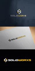 Logo design # 1250332 for Logo for SolidWorxs  brand of masts for excavators and bulldozers  contest