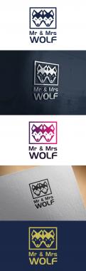 Logo design # 1260072 for create a logo for Mr   Mrs Wolf contest