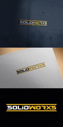 Logo design # 1251350 for Logo for SolidWorxs  brand of masts for excavators and bulldozers  contest