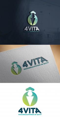 Logo design # 1213437 for 4Vita coaches gifted children  highly intelligent   their parents and schools contest