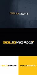 Logo design # 1251361 for Logo for SolidWorxs  brand of masts for excavators and bulldozers  contest