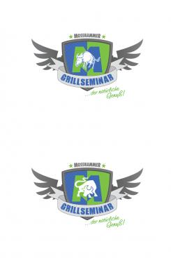 Logo  # 314951 für Logo für Grillseminare/ Grillkompetenz für eine Fleischerei mit bestehendem Logo Wettbewerb