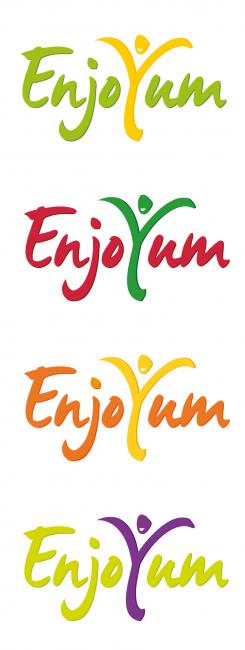 Logo # 340584 voor Logo Enjoyum. A fun, innovate and tasty food company. wedstrijd