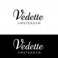Logo # 925021 voor Ontwerp een stijlvol en luxe logo voor kledingmerk Vedette Amsterdam wedstrijd