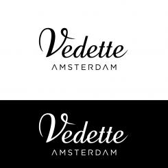 Logo # 925021 voor Ontwerp een stijlvol en luxe logo voor kledingmerk Vedette Amsterdam wedstrijd