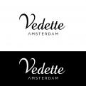 Logo # 925223 voor Ontwerp een stijlvol en luxe logo voor kledingmerk Vedette Amsterdam wedstrijd