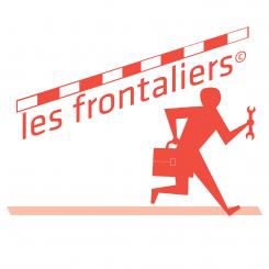 Logo design # 891552 for We want to make the graphic redesign of our logo, lesfrontaliers.lu contest
