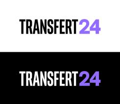Logo design # 1160390 for creation of a logo for a textile transfer manufacturer TRANSFERT24 contest