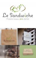 Logo design # 979820 for Logo Sandwicherie bio   local products   zero waste contest
