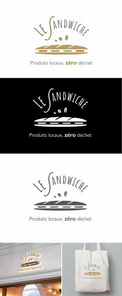 Logo design # 989831 for Logo Sandwicherie bio   local products   zero waste contest