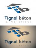 Logo design # 734451 for Logo: to give a strong, modern and dynamic image for a company which sells materials and concrete to be delivered contest
