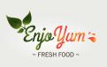 Logo # 337528 voor Logo Enjoyum. A fun, innovate and tasty food company. wedstrijd